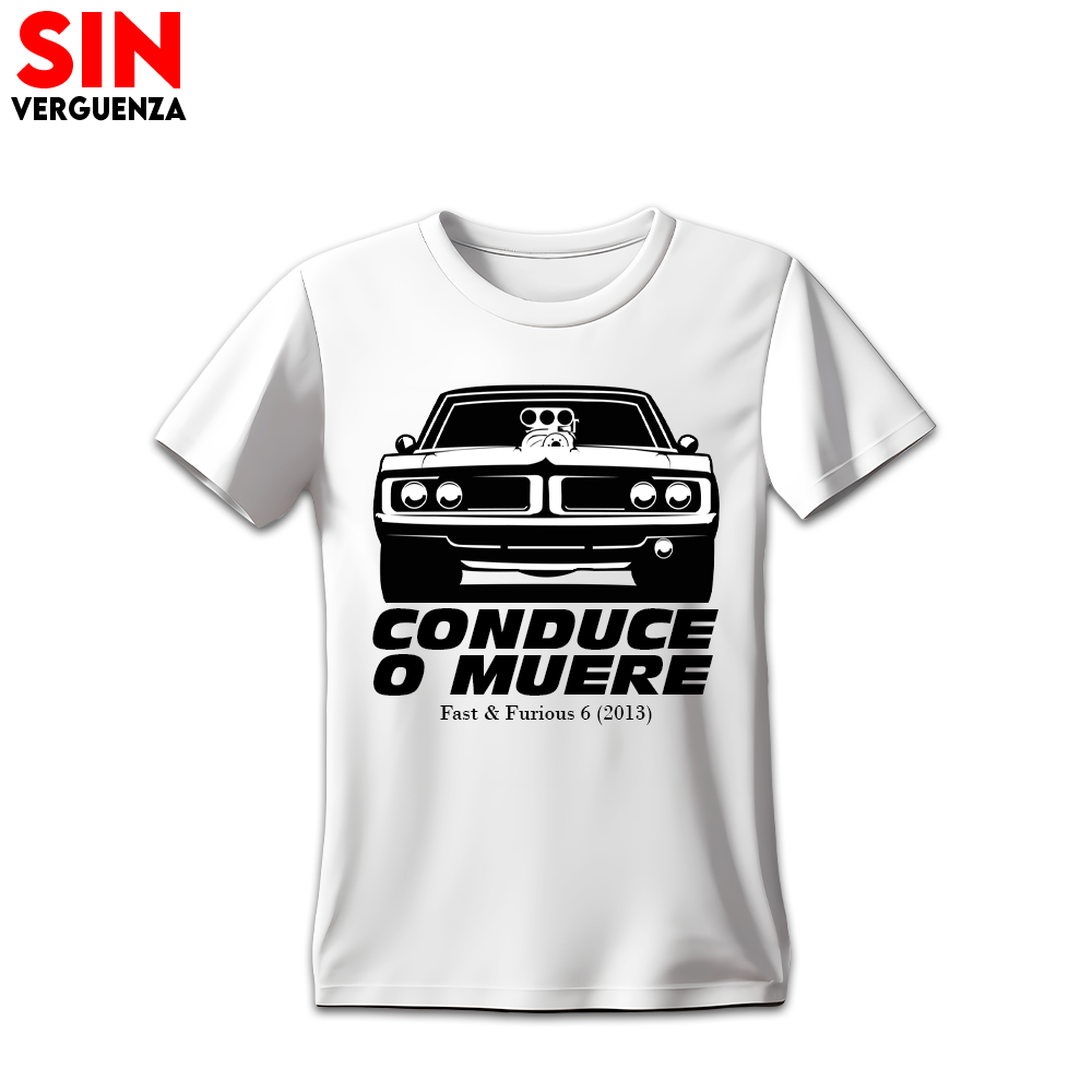 Colección de camisetas "Conduce o muere"
