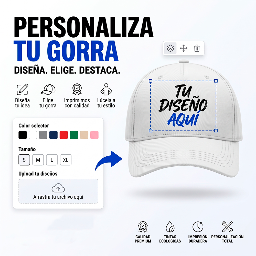 Gorra Personalizada con tu Diseño