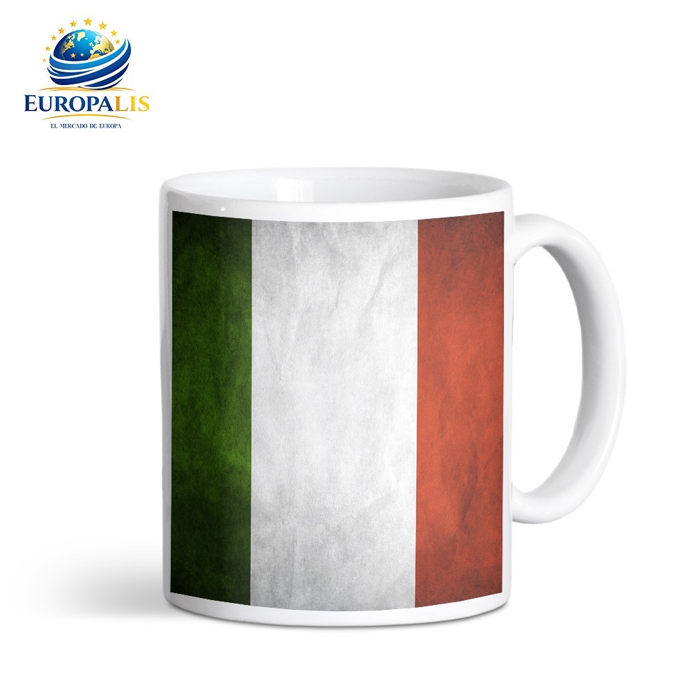 Taza Bandera Italia