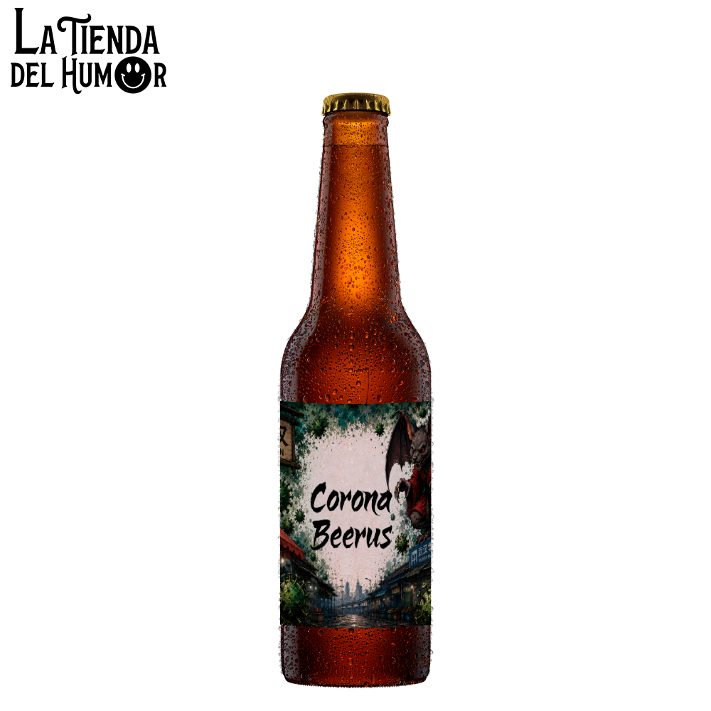 Cerveza Artesanal con QR Interactivo – Coronavirus