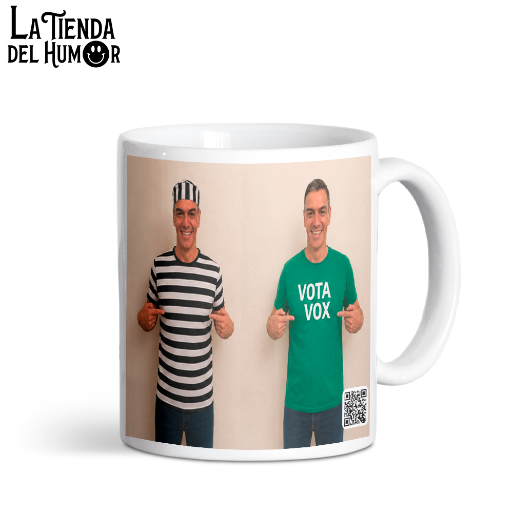Taza Pedro Sánchez Vota a Vox