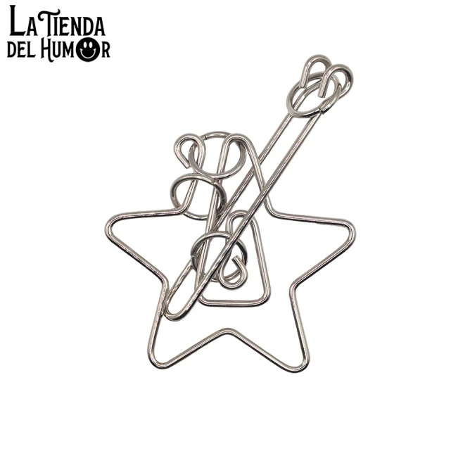 Puzzle Grande de Ingenio Metálico - Estrella de Reto
