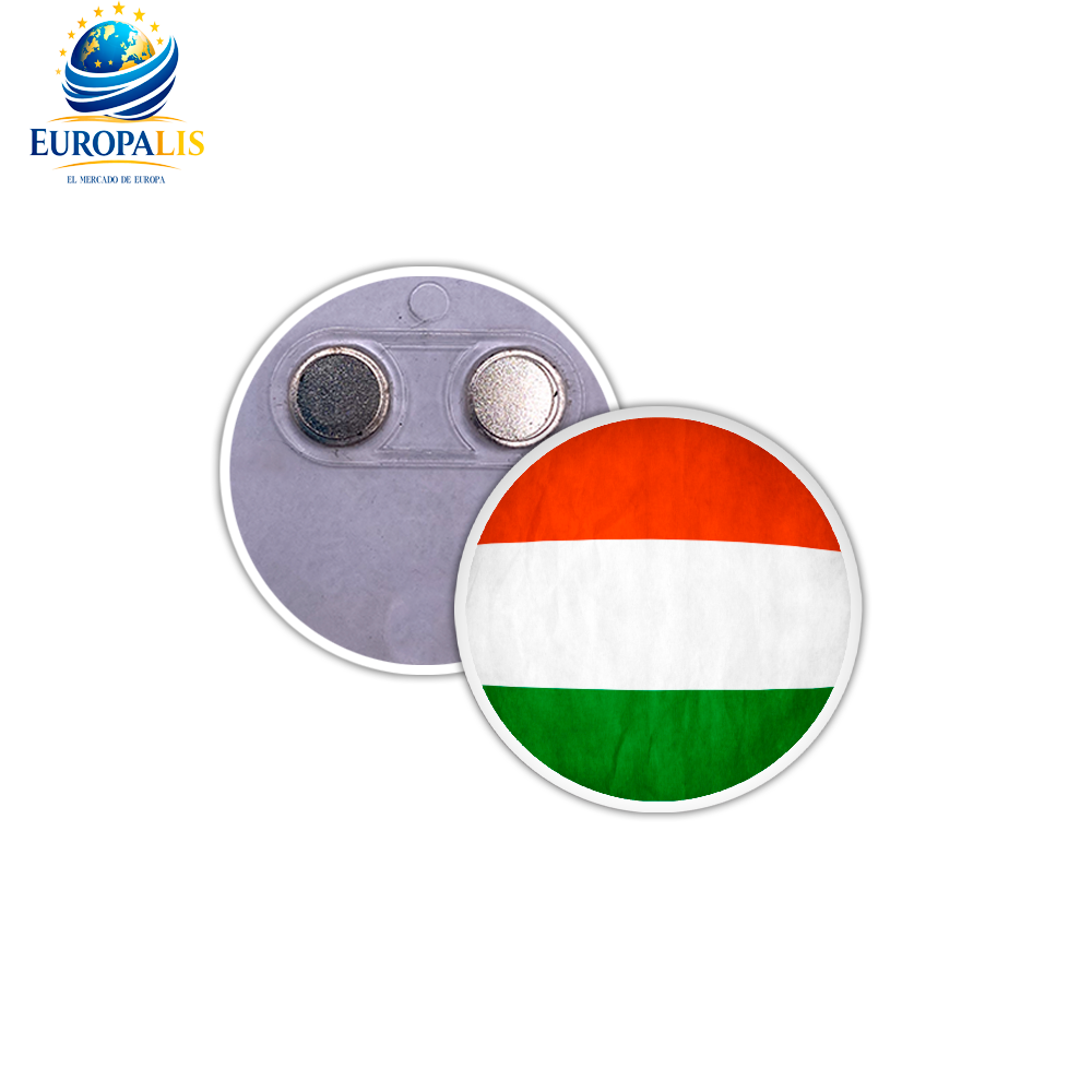 Imán Redondo Bandera Hungría