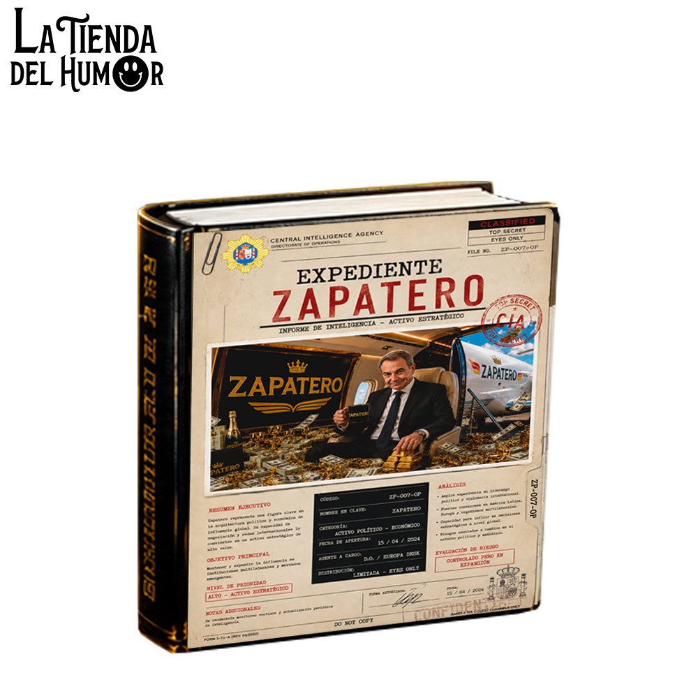 Informe Físico: El Expediente Zapatero – Dossier Completo (Caso Plus Ultra)