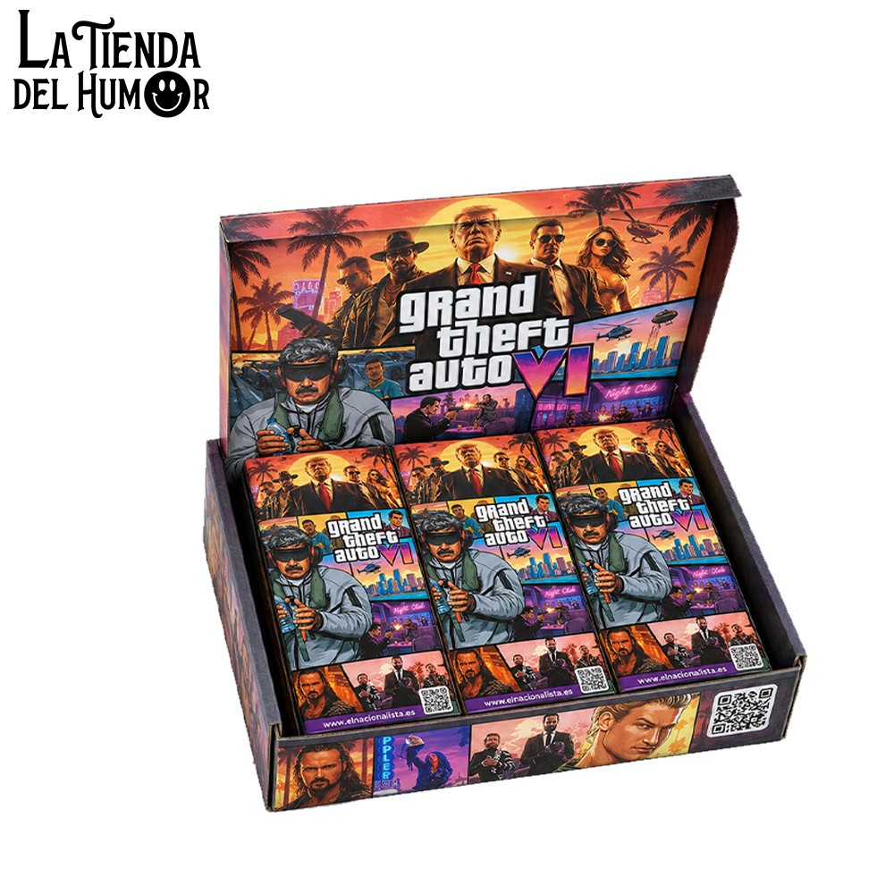 Expositor Caja 20 Chocolates GTA6