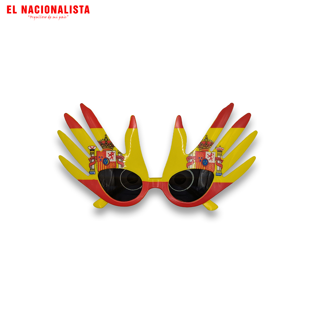 Gafas de España con Forma de Manos – Gafas Divertidas de Animación para Fiesta y Mundial