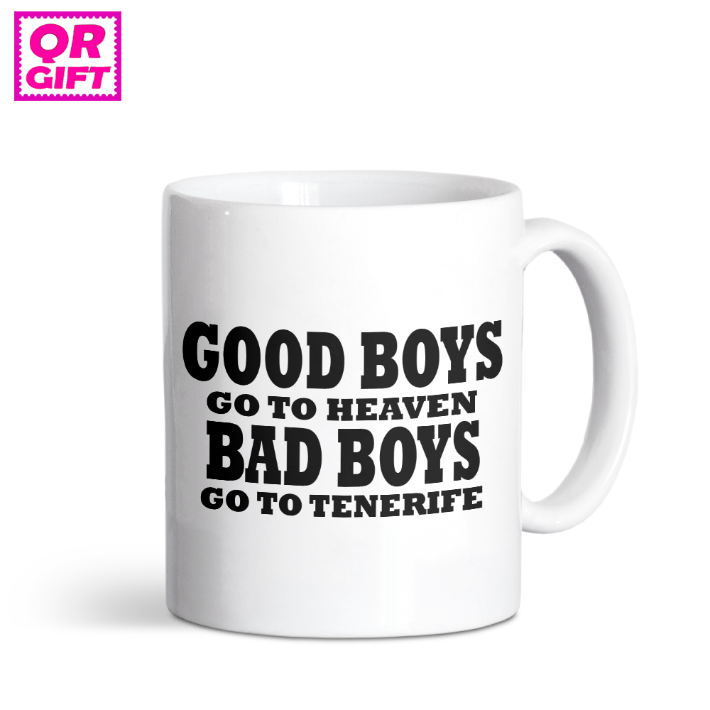 Taza "Bad boys go to Tenerife"