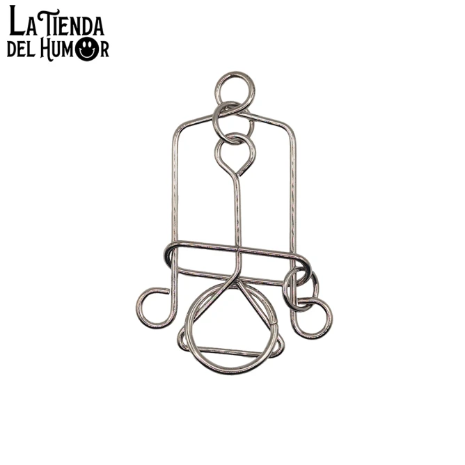 Puzzle Grande de Ingenio Metálico - Abstracto de Reto