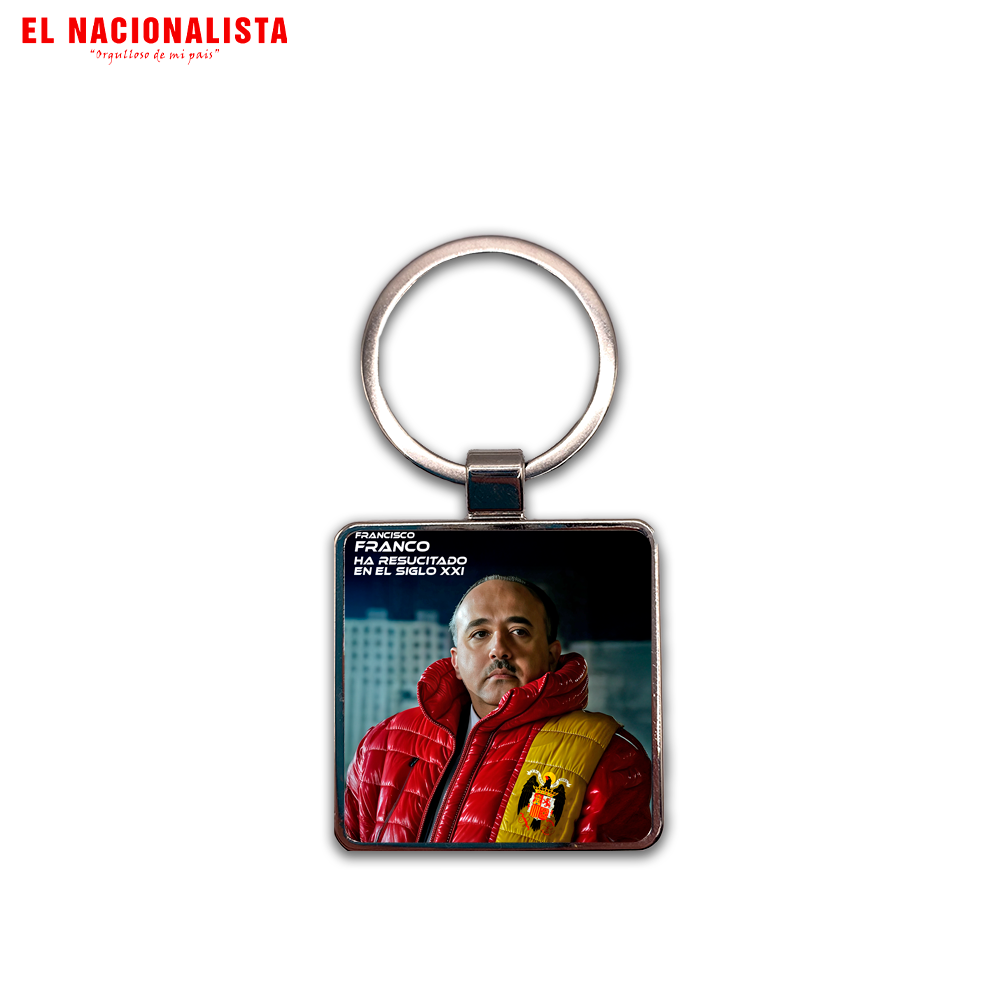 Llavero Cuadrado Metálico – Accesorio de Bolsillo Personalizado