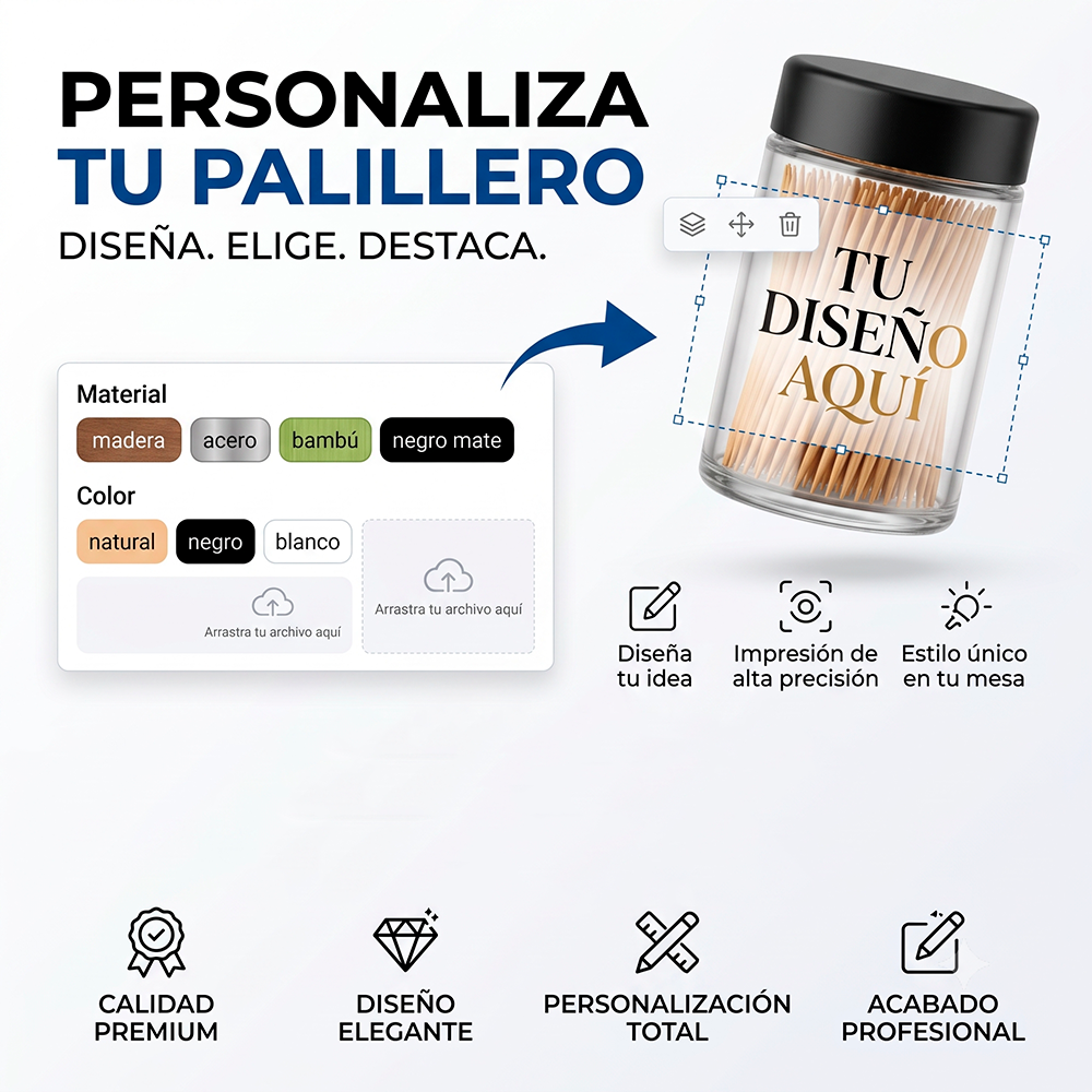 Palillero Personalizado con tu Diseño